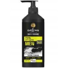 Гель для душа Dalas Men 3в1 Total clean 500 мл