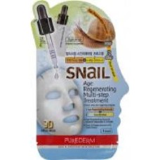 Маска Purederm Snail Age Regenerating Multi-step Treatment 23 мл 1 шт.