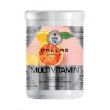 Маска для волос Dallas Multivitamin с комплексом мультивитаминов, экстрактом женьшеня и маслом авокадо 1000 мл