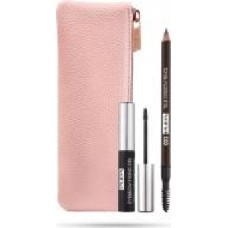 Набор для моделирования бровей Pupa Beautiful Brow Kit Eyebrow Essential Kit 003 Dark Brown