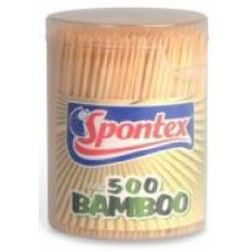 Зубочистки бамбуковые SPONTEX 500 шт.