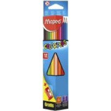 Набор карандашей 12 шт. с точилкой COLOR PEPS Maped