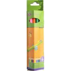 Карандаши цветные Jumbo с точилкой ZiBi