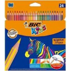 Карандаши цветные Evolution Stripes BIC