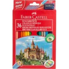 Карандаши цветные с точилкой Faber-Castell