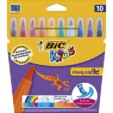 Фломастеры Визакварель 10 шт. BIC