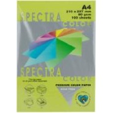 Бумага офисная Spectra Color A4 80 г/м неон Cyber HP Green 321 зеленый