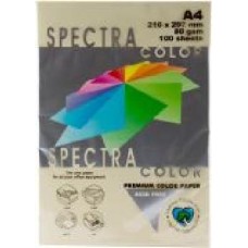 Бумага офисная Spectra Color A4 80 г/м 100 листов Ivory 100 бежевый