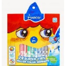 Фломастеры Super Washable 24 цвета 1630-24CB Marco