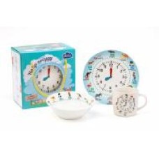 Набор детской посуды Amusing Clock 3 предмета M0690-KS-2006 Milika