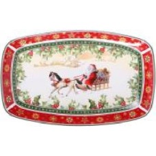 Блюдо декоративное Christmas Collection 30x19 см Lefard