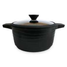 Кастрюля с крышкой Black Pro New 55872-24 4,7л Lessner