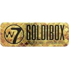 Тени для век W7 Goldibox разноцветный 15,6 г