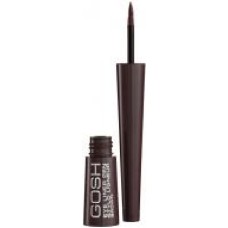 Подводка для глаз Gosh Liquid eyeliner brown 2,5 мл