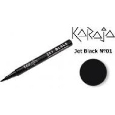 Подводка-фломастер KARAJA Jet Black черный 1 мл