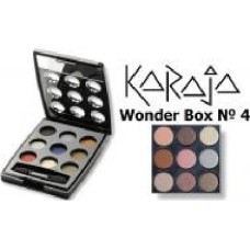 Тени для век KARAJA Wonder Box 4 3 г 3 мл