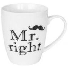 Чашка Mr. right 360 мл 21-272-049 Keramia