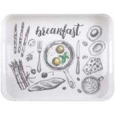 Поднос Breakfast 35.6х26.5х4.3 см Flamberg Smart Kitchen