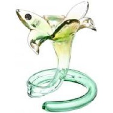 Подсвечник Flower Gig 6pt Green/Honey 20х20х18 см White cristal