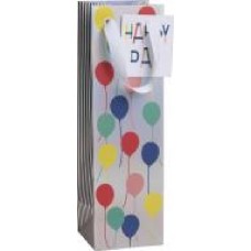 Пакет подарочный Lotte silver 11x10.5x36 см STEWO