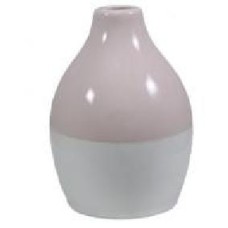 Ваза керамическая светло-розовый двухцветная Vase Bicolor V2003 Резон