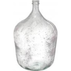 Ваза стеклянная San Miguel GARRAFA 34 л 56 см розовый античный