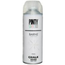 Лак-аэрозоль Chalk-finish NV100821 400 мл прозрачный PINTYPLUS