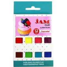 Пластика Jam Clay Cup cake 12 шт. 20 г