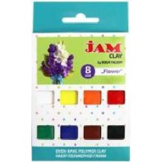 Пластика Jam Clay Flower 8 шт. 20 г