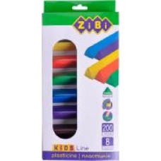 Пластилин 8 цветов 200 гр kids line ZiBi