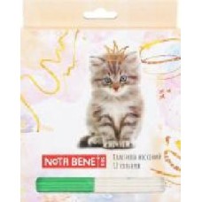 Пластилин восковый 12 цветов Nota Bene