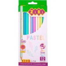 Карандаши цветные PASTEL ZB 2470 ZiBi