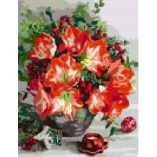 Картина по номерам Flowers 35х45 см Rosa Start