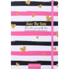 Книга для записей Save the date (design 4)