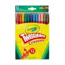 Мел восковый Твист 12 шт./уп. Crayola