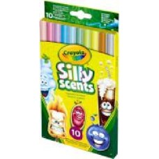 Набор фломастеров Silly Scents тонкая линия (washable) с ароматом 10 шт. Crayola