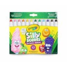 Набор фломастеров Silly Scents широкая линия (washable) с ароматом 12 шт. Crayola