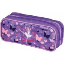 Пенал Double Butterfly Dance 50033126B Herlitz фиолетовый