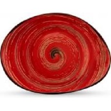 Блюдо Spiral Red камень WL-669242/A Wilmax