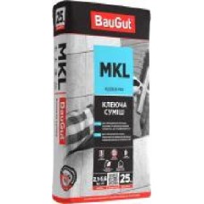 Клей для плитки BauGut MKL 25 кг