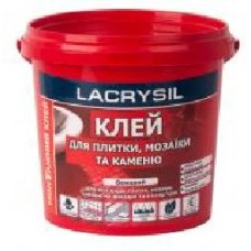 Клей для плитки и мозаики Lacrysil Крепче сухих смесей 1,5 кг