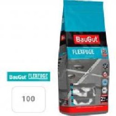 Фуга BauGut FLEXFUGE 100 (ширина шва до 8мм) 2 кг белый