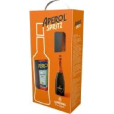 Ликер Aperol Aperetivo 11% 0.7 л + Вино игристое Cinzano Pro-Spritz белое сухое 11% 0,75 л