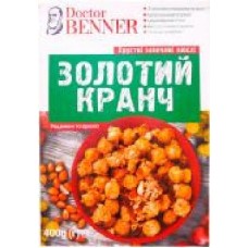 Мюсли Dr. Benner Золотой кранч изюм арахис 400 г (4823029800187)