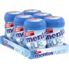 Жевательная резинка Mentos Pure Fresh Мята (банка)