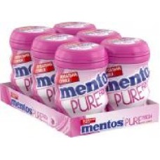 Жевательная резинка Mentos Pure Fresh Roll Тутти-Фрутти (банка)