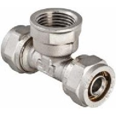 Тройник комбинированный внутренняя Valtec 16х1/2х16 мм