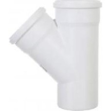 Тройник канализационный REHAU безшумная Raupiano 110/110 45°