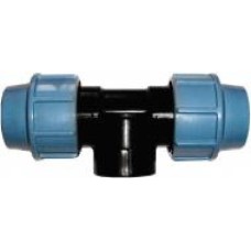 Тройник Unidelta ПЭ-ст 25х3/4x25 BP