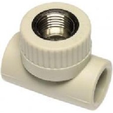 Тройник комбинированный внутренняя Wavin ППР 25х1/2 Тройник комбинированный внутренняя Wavin ППР 25х1/2